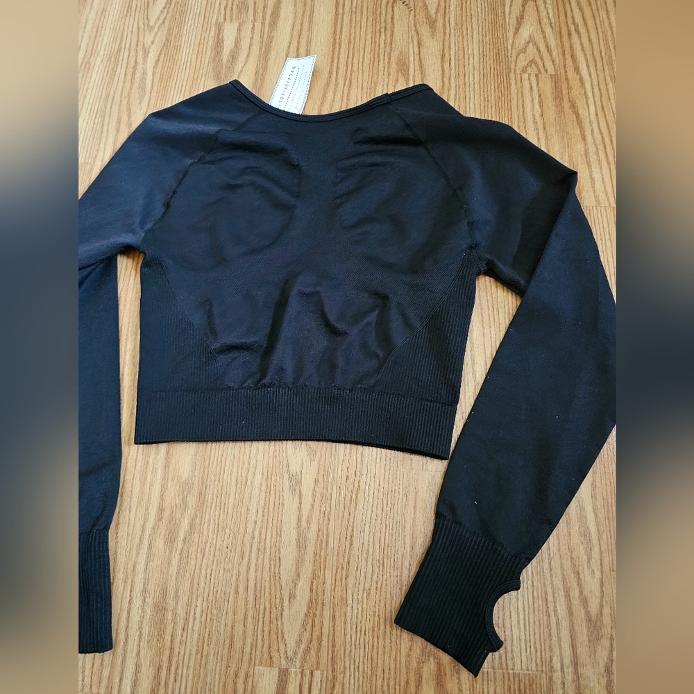 Astoria Activewear Black Workout Top | Women’s Athletic Tank Gym Fitness NWT - Picture 7 of 9